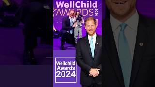 Prince Harry Hails little legends at WellChild Awards 2024 in London shorts shortsvideo [upl. by Garner]