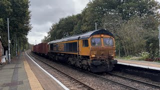 Westerfield Railway Station  Trains at and a tour of the station  191024 [upl. by Avla]