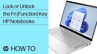 How to Lock or Unlock the Fn Function Key on an HP Notebook HP Support [upl. by Klehm]