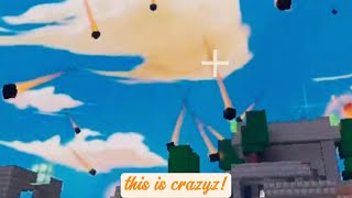 i played the DISASTERS game mode Roblox Bedwars [upl. by Enylrac]