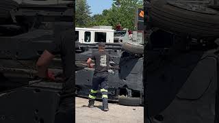 Saginaw Michigan 2 Vehicle Rollover PI [upl. by Cerelly]