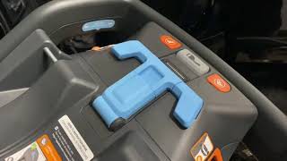 UPABABY Mesa Car Seat Base Install in Under 2 Minutes LATCH [upl. by Cheffetz712]