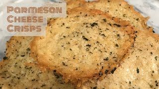 Parmesan Cheese Crisps [upl. by Liryc403]