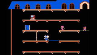 NES Longplay 856 Mappy [upl. by Jania]