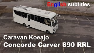 Caravan Koeajo Concorde Carver 890 RRL [upl. by Freeland285]