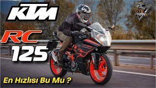 EN HIZLI EN PROFESYONEL 125 CC  KTM RC 125  A1 EHLİYET [upl. by Snah]