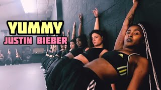 Yummy  Justin Bieber Choreography by Parris Goebel Danced by Jade Chynoweth Delaney Glazer [upl. by Gard618]