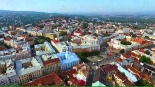 Ukraine trip chernivtsi Drone footage [upl. by Lattie]