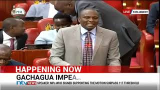 MPs ask for enhanced security as DP Gachaguas impeachment process begins [upl. by Amsirak]