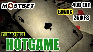 Mostbet  Enter promo code HOTGAME to get 125 of your first deposit plus 250 freespins [upl. by Nhguaved]