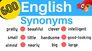 600 English Synonyms  Learn English Synonym Words  Easy English Lesson [upl. by Leschen]