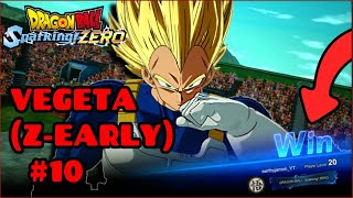 VEGETA ZEARLY Winning With Every Character In DRAGONBALL SPARKING ZERO RANKED 10 [upl. by Enytsirk195]