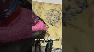 Tatuando una vaquita punk Aprendiendo a tatuar [upl. by Croner]