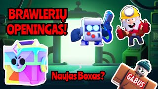 Brawlerių Openingas Nauji Boxai Brawl Stars Lietuviškai [upl. by Tarkany949]