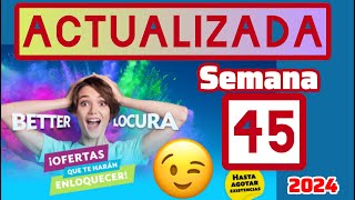 ZONA DE BETTER LOCURA ACTUALIZADA SEMANA 45 2024 Betterware 🎄 [upl. by Rosenblast]