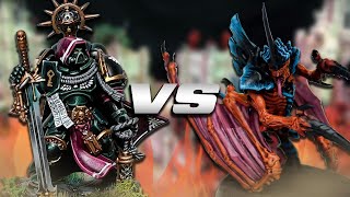 Dark Angels vs Tyranids  My FIRST Warhammer 40K Battle Report [upl. by Asila630]