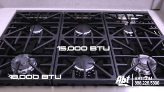 Dacor Distinctive 36 Pro Gas Rangetop  DRT366SS [upl. by Aicercul]