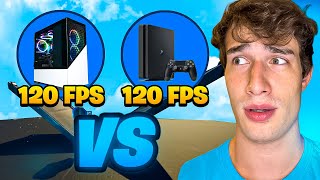 I Hosted a 120FPS PC vs 120FPS CONSOLE 1v1 Tournament for 100 [upl. by Cherin]