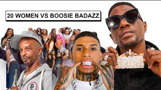 20 WOMEN VS 1 RAPPER BOOSIE NLE CHARLESTON  BEST MOMENTS [upl. by Fiorenze]