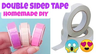 Homemade Double sided tape  How to make Double sided tape at home easy  DIY Double tape at home [upl. by Powel]