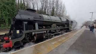 Royal Scot leaving Pontefract Baghill [upl. by Field]