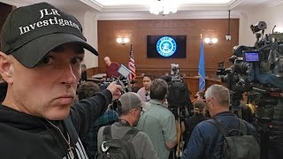 LIVE Robert Card Found Dead PRESS CONFERENCE Lewiston Maine [upl. by Ytak]