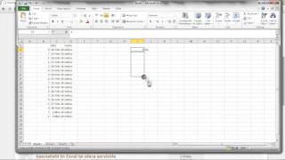 Afisare automata in excel a zilelor saptaminii in functie de data [upl. by Clie582]