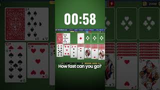 Can You Beat This Solitaire Challenge solitaire playfree shortvideo cardgame [upl. by Ecirtemed511]