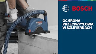 BOSCH PRO KONTROLA PYŁU W SZLIFIERKACH [upl. by Erdnaed]