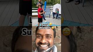 Laugh to restart 🤩 funny prank comedy fails shortfeeds funnycomedy funnyshorts viral [upl. by Mile]