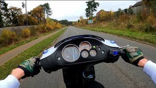 Piaggio NRG MC3 172 POV Quick Ride [upl. by Lynd997]