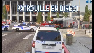 Police  Patrouille en Direct SPVM [upl. by Kubetz302]