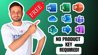 Get Ms Office For Free No Product Key Required [upl. by Senaj]