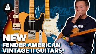 NEW Fender American Vintage II Guitars  Authentic Fender Craftsmanship [upl. by Leummas]