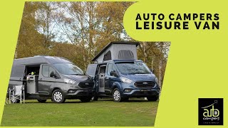 Campervan Review of the Auto Campers Leisure Van Available on the VW T6 or Ford Transit Customl [upl. by Garwin184]