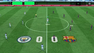 Manchester City Vs Barcelona  FC Mobile 24 60 FPS [upl. by Clywd]