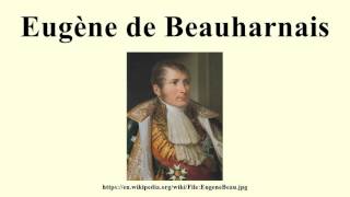 Eugène de Beauharnais [upl. by Katz]