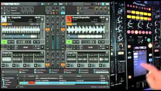 TRAKTOR PRO 2 S4 and Pioneer DJM2000 MIDI Mapping [upl. by Felecia]