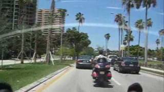 Palm Beach to Miami  South Beach Ride  DL1000 amp GL1800 [upl. by Atul]