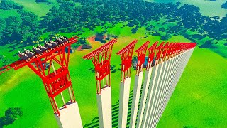 Engineering IMPOSSIBLE roller coasters in Planet Coaster 2 [upl. by Annaiuq]