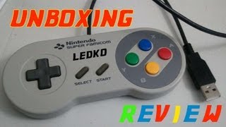 Unboxing SNES Controller USB [upl. by Sofko598]