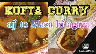 Koftey bnane ka tarikakofta curry 🍛 home made koftey recipehafsa Ali vlogs [upl. by Kenna]