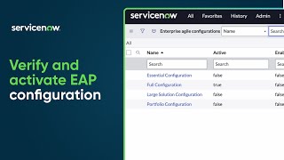 Verify EAP configuration for migration from SAFe [upl. by Anirtak60]