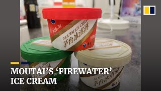 China’s liquor brand Moutai launches ‘baijiu’infused ice cream to attract sceptical millennials [upl. by Harland813]