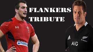 Rugby Tribute  Flankers quot The everywhere menquot Big Hits runs compilation [upl. by Camroc]