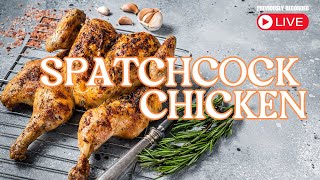 How to cook spatchcock chicken and roasted veggies [upl. by Scharaga]