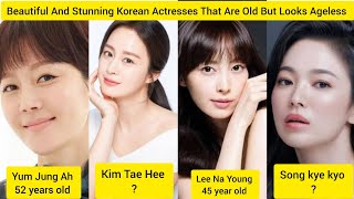 Stunning Korean Actresses That Are Old But Looks Ageless [upl. by Eleahcim]