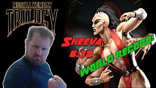 INSANE COMBOS Speedrunning Mortal Kombat Trilogy with Sheeva WORLD RECORD [upl. by Erhart]