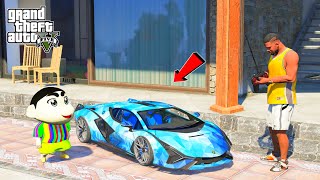 Franklin amp shinchan Buy Techno Gamerz Mini RC Lamborghini Sian in GTA 5  JNK GAMER [upl. by Cardie107]