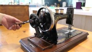 Antique Sewing Machine  Gritzner [upl. by Bagley]